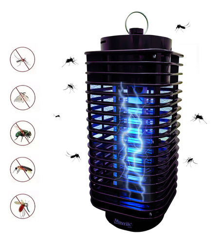 Lámpara Mata Mosquitos Repelente Uv 3w Eléctrica Mavrik 8695