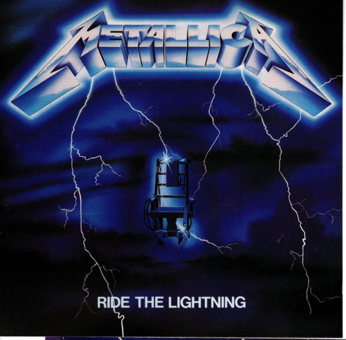 O Metallica Cd Ride The Lightning Usa 1984 Ricewithduck