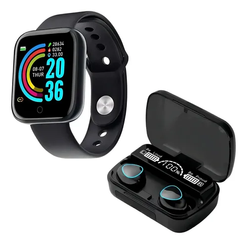 relogio Smart Digital AXEL ECOM Smartwatch inteligente masculino/...