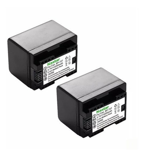 2 Baterias Kastar Bp727 Bp 727 Para Canon Vixia Hf M50 M52