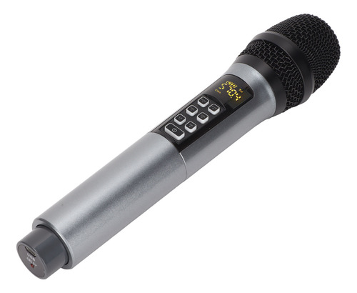 Micrófono De Mano Fijo Inalámbrico Recargable Por Usb, 2 Uni