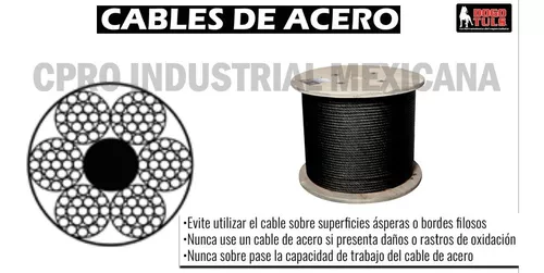 Cable 6X19 - Alma de acero - SemiFlexible - Induferro