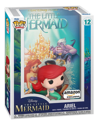 Figura Funko Pop! Vhs Covers Disney The Little Mermaid Ariel