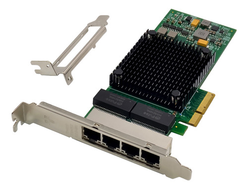 Tarjeta De Red Para Servidor Gigabit I350-t4 Pci-e X4 Quad R