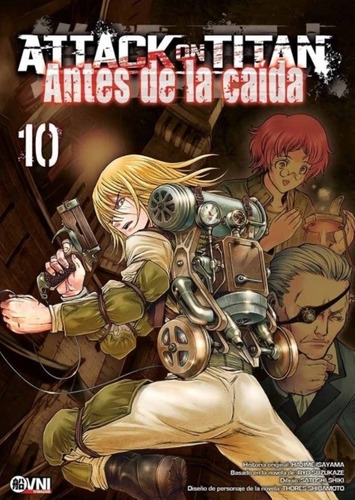 Attack On Titan Antes De La Caida Vol 10