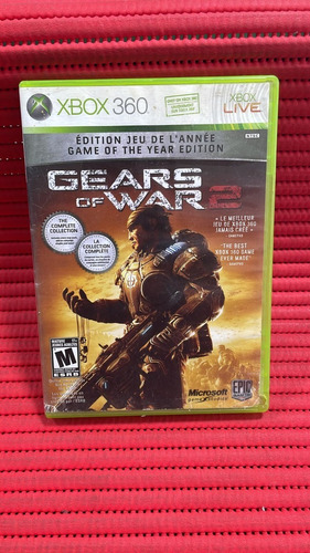 Gears Of War 2 Xbox 360 Midia Fisica 