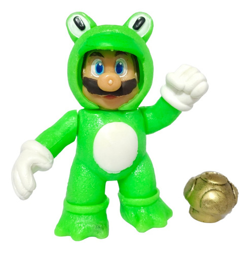 Figura Juguete Super Mario Bros Rana