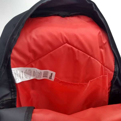 Mochila Wilson Juvenil Camuflaje Negro Verde Casual Diseño De La Tela Liso