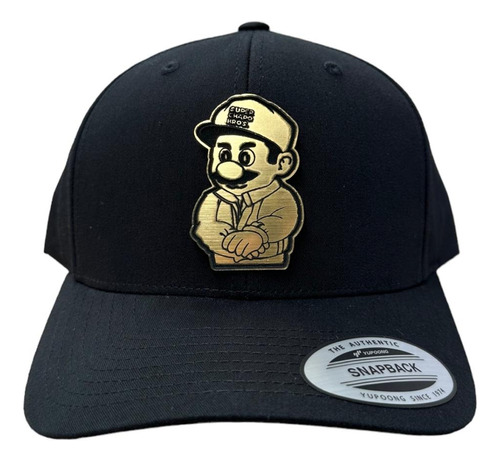 Gorra Curva Chapo Bros Placa Gold Yupoong Original