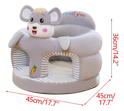 1 Asiento Para Sentarse, Sillón De Sofá De Felpa Para Niños