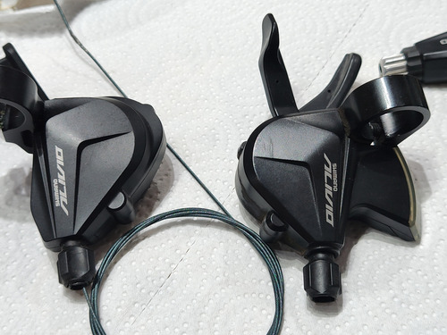 Shifters Shimano Alivio 2x9 Vel. Negro (Usado)
