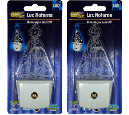 2 Luzes Noturna Decorativa Bivolt Nossa Senhora Promoção