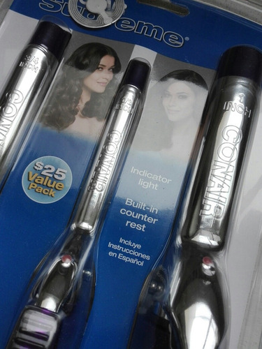 Bucleras Rizadoras De Pelo Por 3. Conair. Nuevas Usa