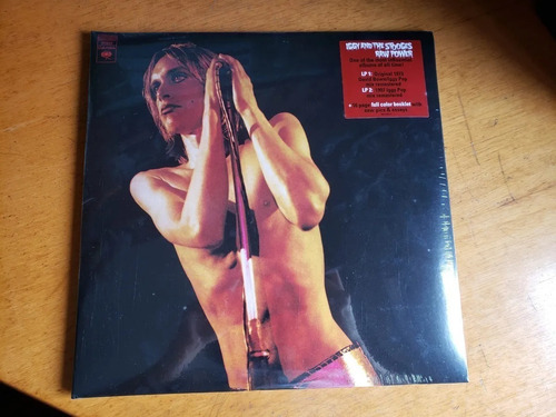 Iggy Pop & The Stooges Lp Duplo 180g Raw Power Lacrado 