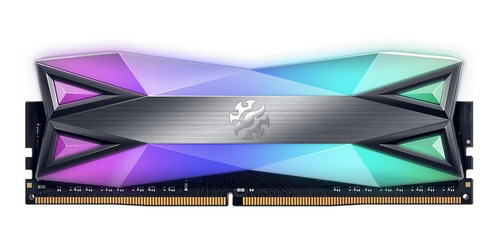 Imagen 1 de 3 de Memoria RAM Spectrix D60G gamer color tungsten grey  8GB 1 XPG AX4U32008G16A-ST60