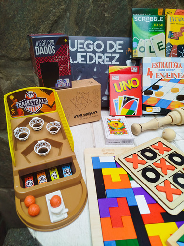 Combo Ludoteca 17 Juegos De Mesa Familiares Kit Juegos Bar