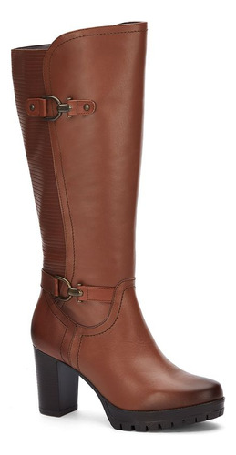 Botas Moda Fiesta Pr10888t Niñas Correa Adorno Liso Bitono