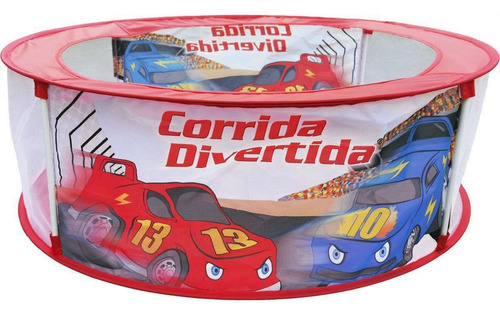 Piscina De Bolinha Infantil Carros 90x30 Cm Ref. Dmt6091