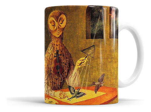 Taza Cerámica Arte Remedios Varo La Creación De Las Aves