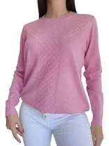 Comprar Sweater Cuello Redondo Bremer Con Lycra Brillos A Tono