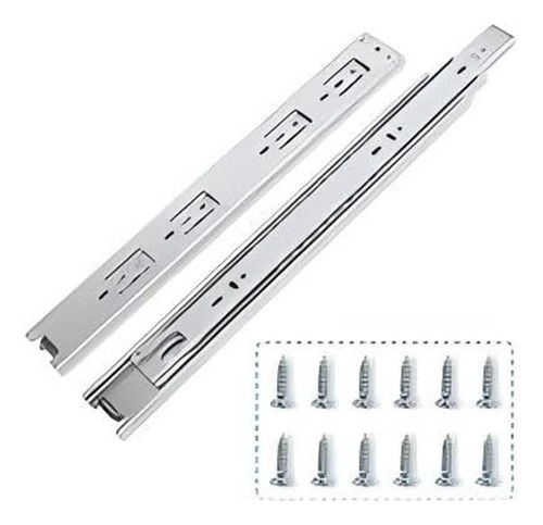 10 Par De Rieles Deslizantes De Cajón De Extensión Completo,