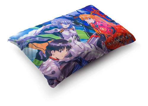 Funda De Almohada Nenon Genesis Evangelion 70x45cm Vudú Love