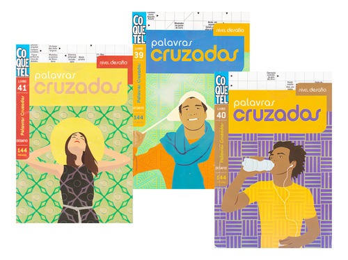 Palavras Cruzadas Nível Desafio, De Equipe Editorial. Passatempos Coquetel Editorial Coquetel, Capa Mole, Edição 1 Em Português, 2019