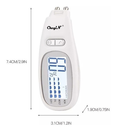 Analisador Facial Oleosidade Pele Cabelo Elasticidade E Luz