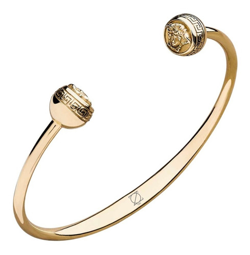 Pulsera Medusa Oro Laminado 18k - Zo Joyería Y Reloj