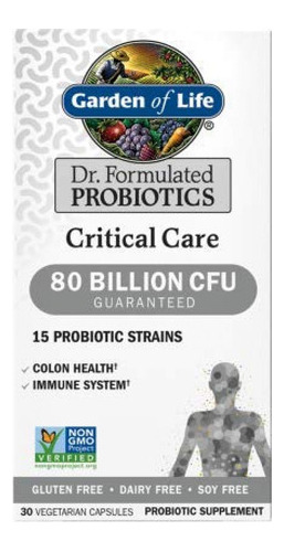 Suplemento De Cla Garden Of Life Dr. Probióticos Formulados