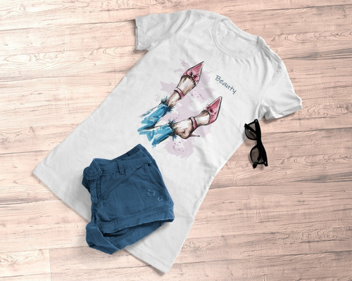 Plantillas Diseños Remeras Mujer P/ Sublimación Mockups M9