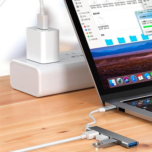 Hub Tipo C Com 4 Portas Usb