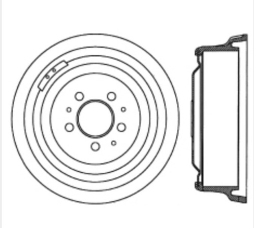 Tambor De Freno Jeep Wrangler 1987-1989 Aimco