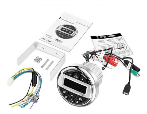 Pack Estereo Nautico Marino + Parlantes 6.5 Audiopipe