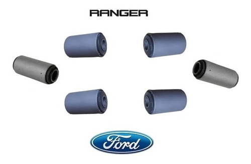 Kit Completo De Bujes De Elastico Ford Ranger 2008 A 2012
