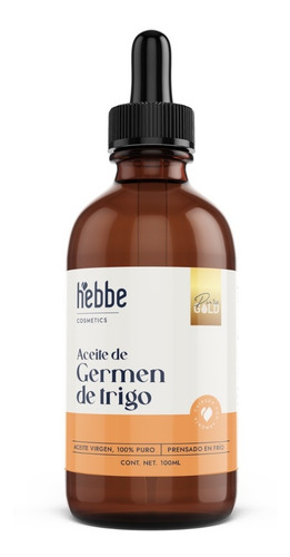 Imagen 1 de 8 de Aceite Germen De Trigo Puro Para Piel Y Crecimiento Cabello