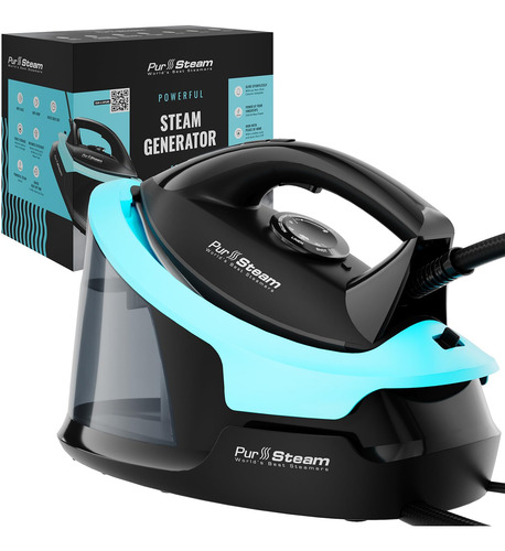 Plancha De Vapor Pursteam Steam Station Max 1500 W, 1,8 L, C