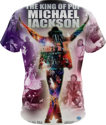Camisa Camiseta Michael Jackson Estrela Do Pop 23
