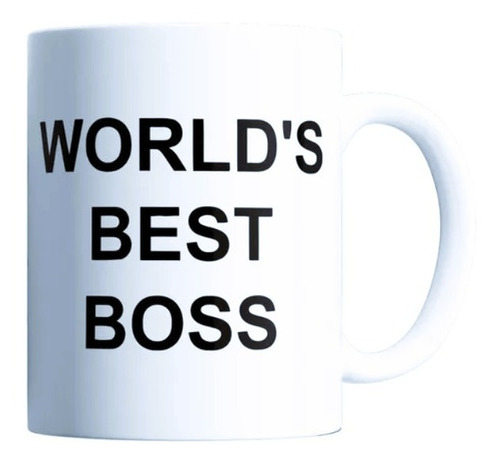 Tazón - Taza De Ceramica - The Office (world's Best Boss)