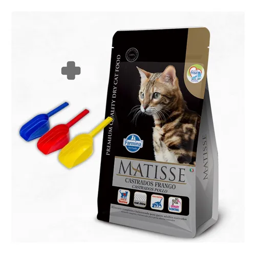 Matisse Gato Castrados Pollo 7.5kg + Pala Dosificadora