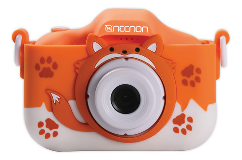 Camara Digital Infantil 8 Mp 4x Zoom Micro Sd Fotos Y Videos Color Naranja oscuro