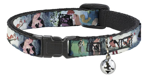 Buckle-down Collar De Gato Breakaway  Escenas De Bosque .