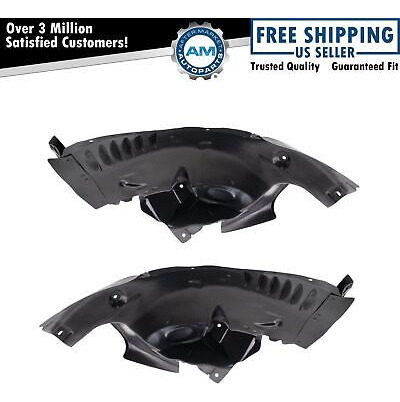 Front Inner Fender Liner Set Fits 2008-2011 Mercedes-ben Oac