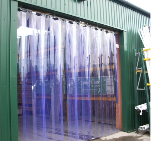 Cinta Cortina Pvc Cristal 1,5x100mm Temp Media Rollo X 50mts