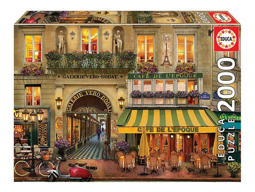 Imagen 1 de 5 de Puzzle Rompecabeza 2000 Pzas Galería De París Educa 18506  