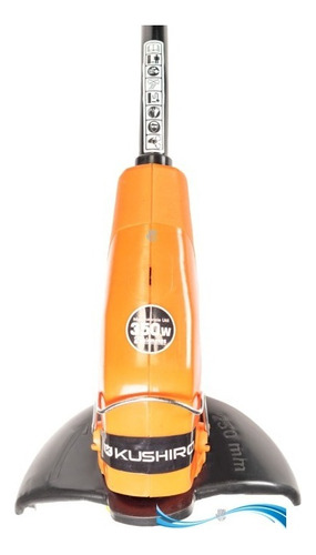 Bordeadora Eléctrica Plegable Kushiro Modelo B35002r Color Naranja