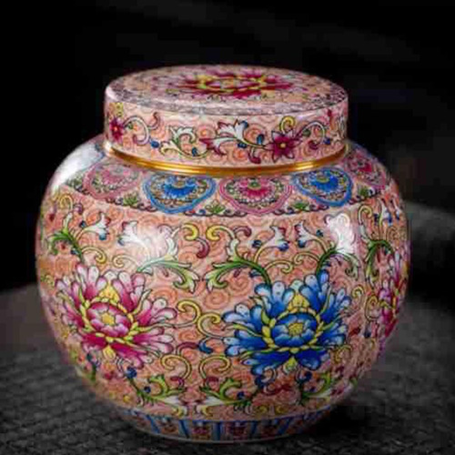 Tarro De Jengibre, Contenedor De Almacenamiento De Té De