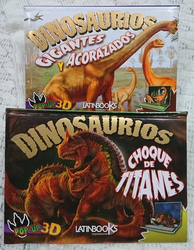 ** Combo Dinosaurios Pop Up **