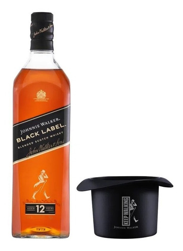 Whisky Johnnie Walker Black Label 750 Ml + Hielera