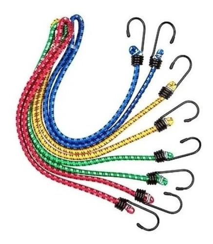 Cuerda Elástica Pulpo  Para Equipaje Amarre 1,5mts- 12mm